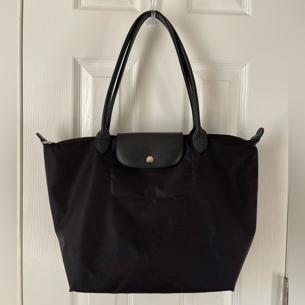 Longchamp LE PLIAGE Black Tote Bag